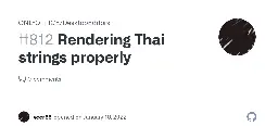 Rendering Thai strings properly · Issue #812 · ONLYOFFICE/DesktopEditors