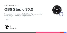 Release OBS Studio 30.2 · obsproject/obs-studio