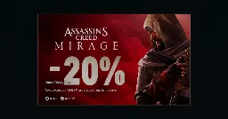 Ubisoft blames “technical error” for showing pop-up ads in Assassin’s Creed