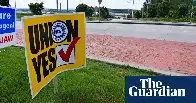 Solar employees join UAW, management hires anti-union consultants with "96% success rate" and lays off 40% of workforce - claims not union-busting