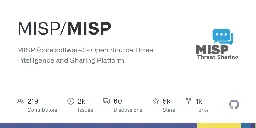 GitHub - MISP/MISP: MISP (core software) - Open Source Threat Intelligence and Sharing Platform