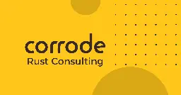 Corrode Rust Consulting