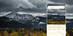 GitHub - bmaroti9/Overmorrow: minimalist colorful weather app