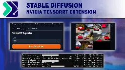 NVIDIA TensorRT Extension for Stable Diffusion Performance Analysis