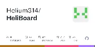 The Openboard fork reached its first release 1.0 and changed its name to HeliBoard