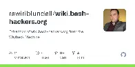Extraction of wiki.bash-hackers.org from the Wayback Machine