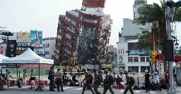 Taiwan death toll rises and scores still missing after island's biggest earthquake in 25 years