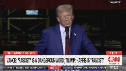 CNN Airs Montage of Trump Doing Exactly What Vance Told Dems NOT to Do