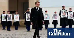 Macron calls Hamas attacks ‘biggest antisemitic massacre of our century’