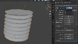 Procedural threads in Blender with geometry nodes