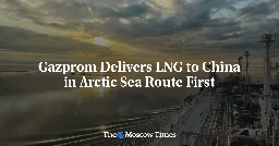 Gazprom Delivers LNG to China in Arctic Sea Route First - The Moscow Times