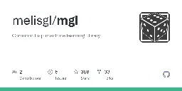 GitHub - melisgl/mgl: Common Lisp machine learning library.
