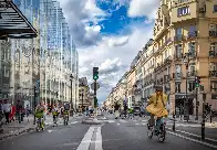 Bicycle use in Paris now exceeds car use