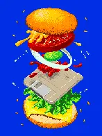 Four-Byte Burger (Jack Haegar, 1985, re-digitized by Stuart Brown)