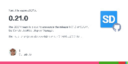 Release 0.21.0 · sddm/sddm
