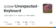 Unexpected-Keyboard: A lightweight Android keyboard.