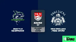 Seattle Seawolves vs. New England Free Jacks | Round 17 | MLR2023 | LIVE