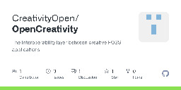 GitHub - CreativityOpen/OpenCreativity: The interoperability layer between creative FOSS applications