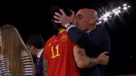 Spanish FA president criticised for Hermoso kiss