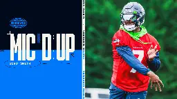 Geno Smith Mic'd Up At Minicamp