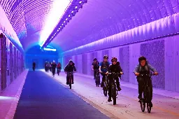 Secrets of the World’s Coolest Bike Tunnel