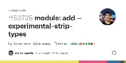 module: add --experimental-strip-types by marco-ippolito · Pull Request #53725 · nodejs/node