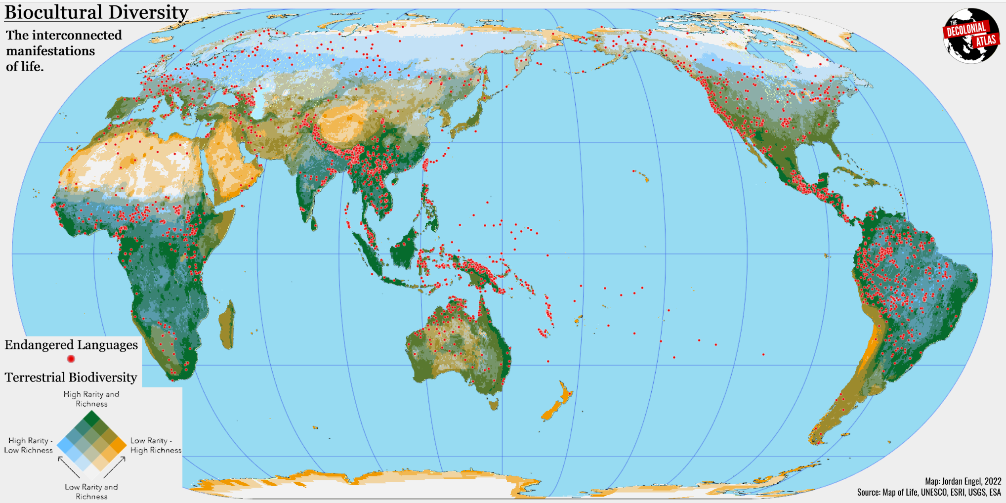 Biocultural Diversity: The interconnected manifestations of life.