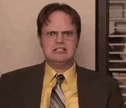 Dwight Yelling GIF - Dwight Yelling Mad - Discover & Share GIFs