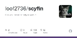GitHub - loof2736/scyfin: Custom theme for Jellyfin WebUI