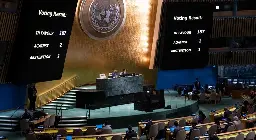 General Assembly votes overwhelmingly against US Cuba embargo