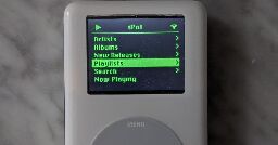 This DIY project turns an iPod into a click wheel-powered Spotify player