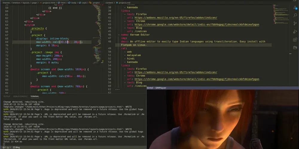 Watch Movies While You Code In i3 Window Manager !