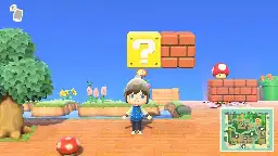 Nintendo's Animal Crossing: New Horizons Island Got A Mario Makeover