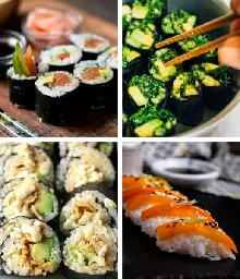 30+ Easy Vegan Sushi Recipes (healthy!) | The Green Loot
