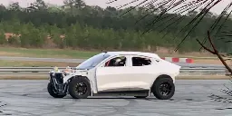 What's the Deal With This Drifting Mustang Mach-E?