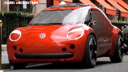 VW Beetle Electric Concept Makes Surprise Appearance In Paris