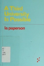 A third university is possible : Yang, K. Wayne : Free Download, Borrow, and Streaming : Internet Archive