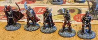 I spent the morning painting a few skeletons for my DnD group, I'm happy with how well they came out.