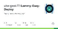 [Project] Having trouble deploying Lemmy? Try my new script! Get up and running in minutes!