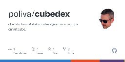 GitHub - poliva/cubedex: Quickly train Rubik's cube algorithms using a smartcube.