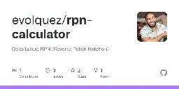 GitHub - evolquez/rpn-calculator: Calculadora RPN (Reverse Polish Notation)