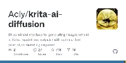 GitHub - Acly/krita-ai-diffusion: Streamlined interface for generating images with AI in Krita. Inpaint and outpaint with optional text prompt, no tweaking required.