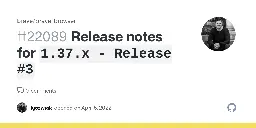 Release notes for `1.37.x - Release #3` · Issue #22089 · brave/brave-browser