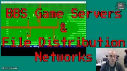 BBS Game Servers and File Distro Nets