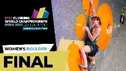 Women's Boulder final || Bern 2023