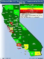 California CCW & LTC "Good Cause" Map by County