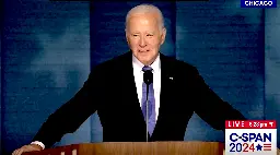 Biden's Cruel & Orwellian Remarks on Gaza at the DNC