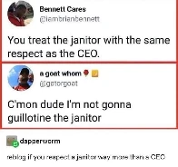 Janitors provide a valuable service