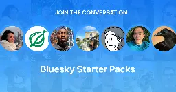 Introducing Bluesky Starter Packs - Bluesky