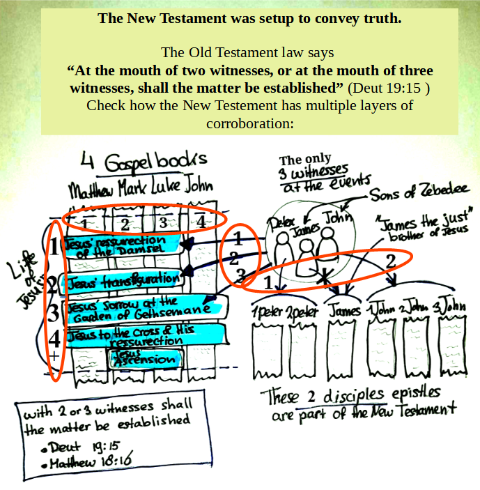 How truth of the matter of Jesus Christ is established by the Bible's NT